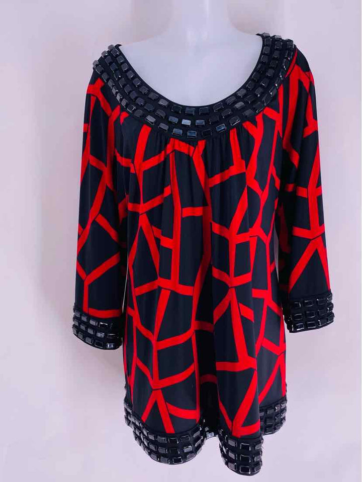 Size XL INC Red Dress