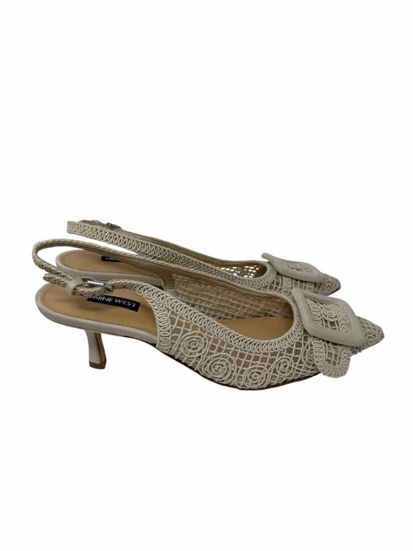 Shoe Size 9 Nine West Cream Pumps