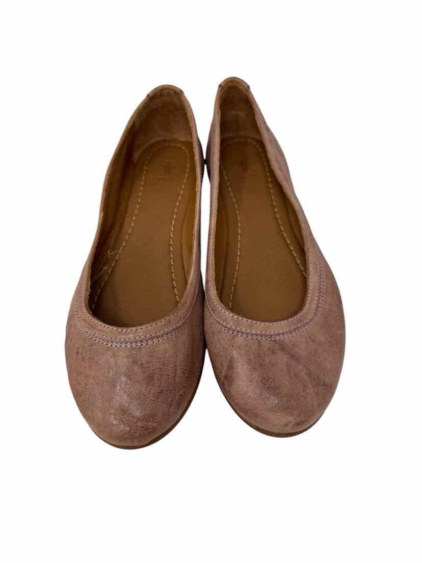 Shoe Size 8 Frye Brown Leather Flats