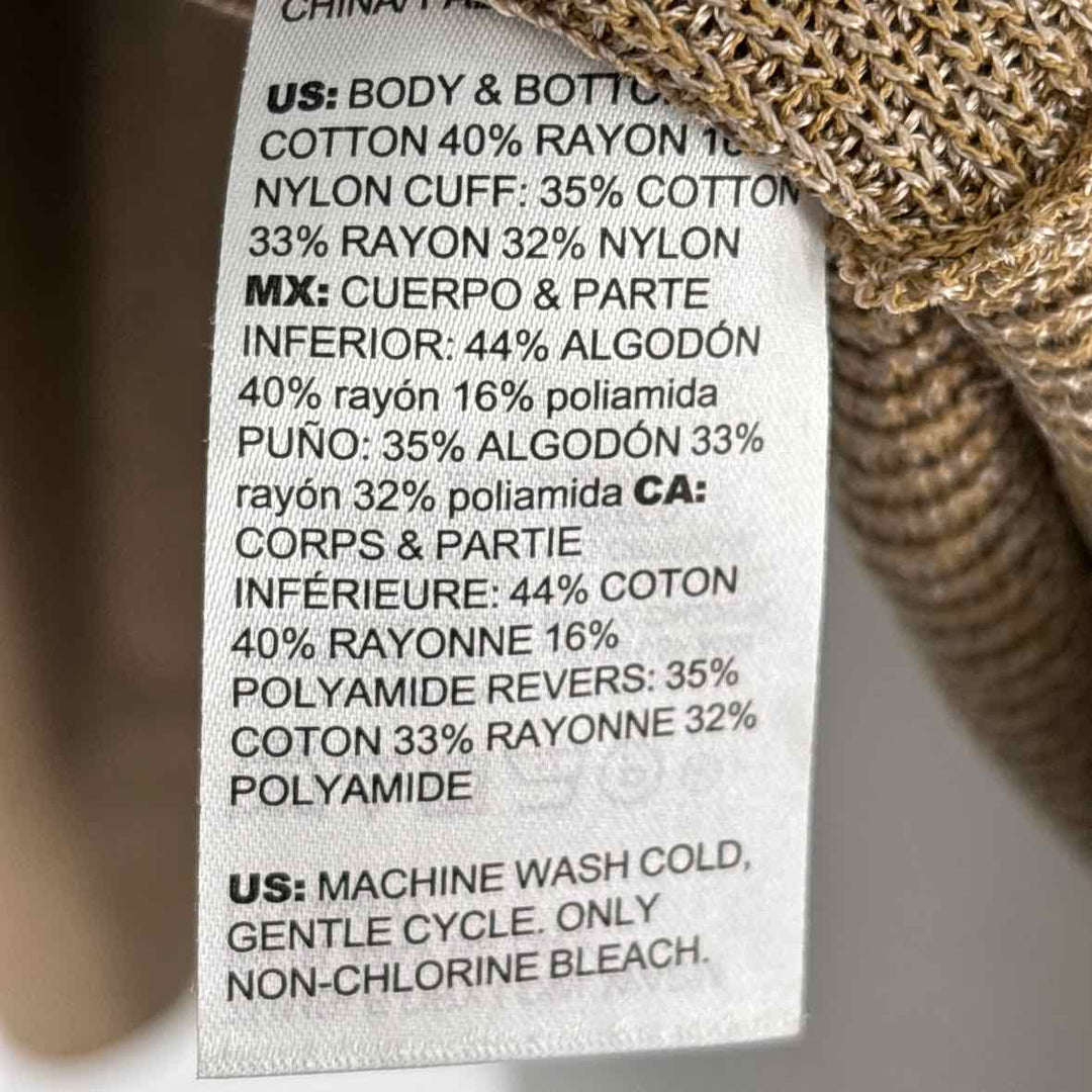 Size XL Chico's Taupe Sweater