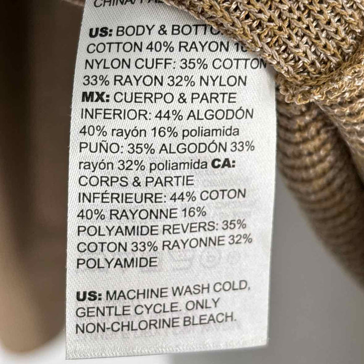 Size XL Chico's Taupe Sweater
