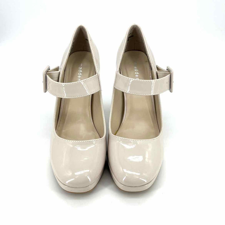 Shoe Size 8.5 MADDEN GIRL Bone PATENT Pumps