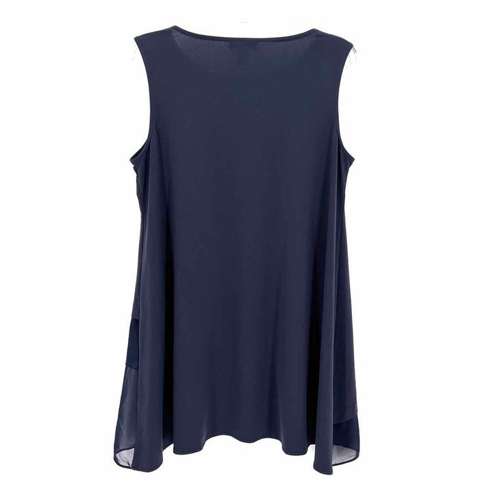 Size 1X ALFANI Navy Shirt