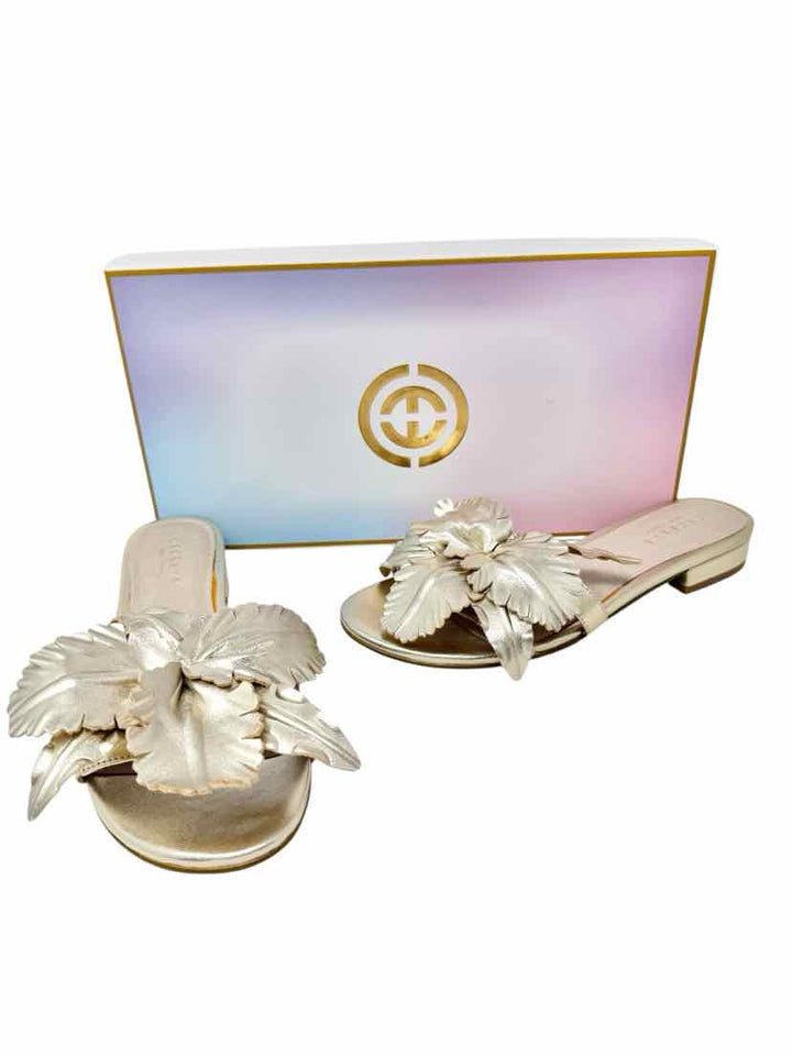 Shoe Size 7 Silver Sandals