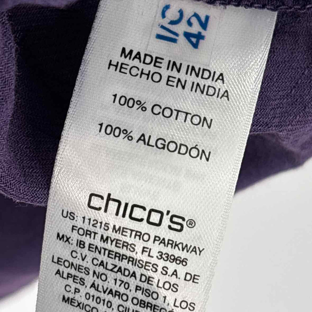 Size L Chico&