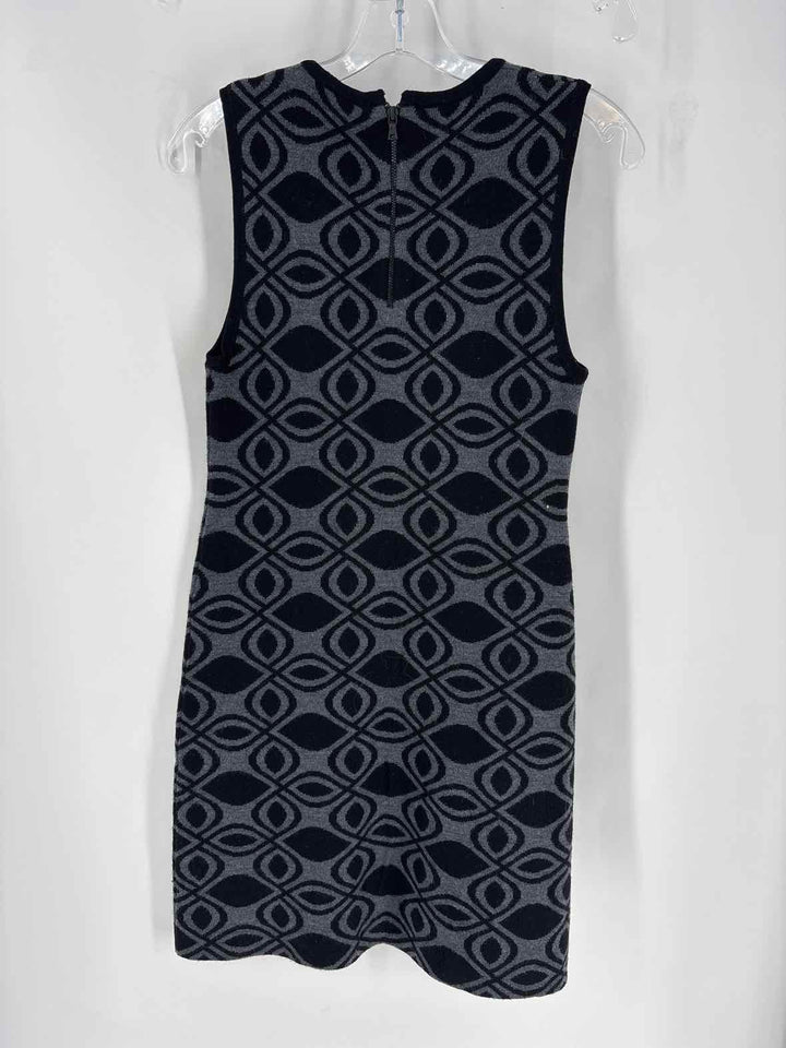 Size S Alice + Olivia Black Print Dress