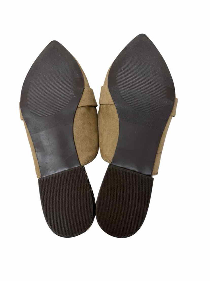 Shoe Size 8.5 Ann Taylor Tan Flats