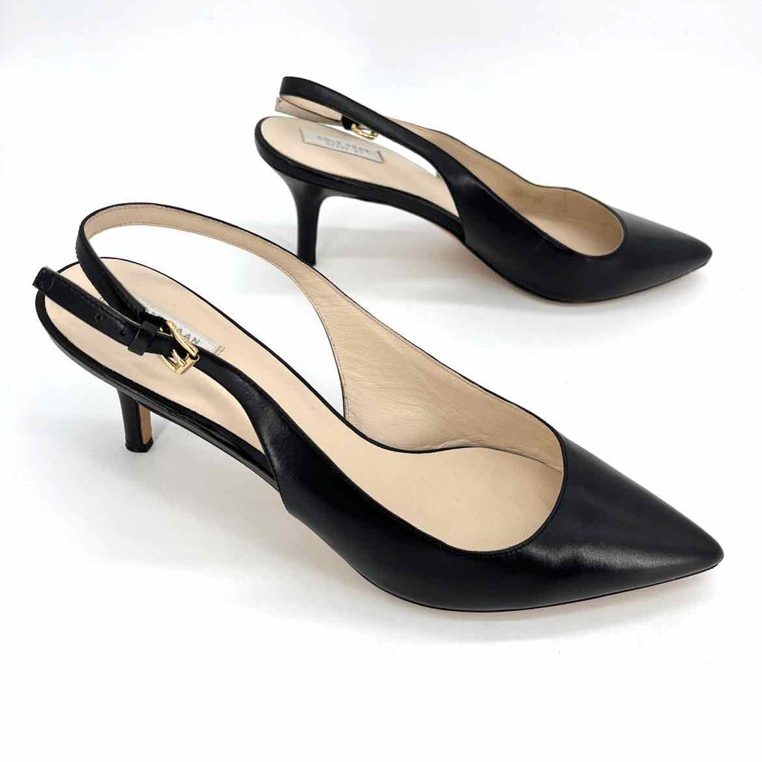 Shoe Size 8.5 Cole Haan Black Leather Pumps