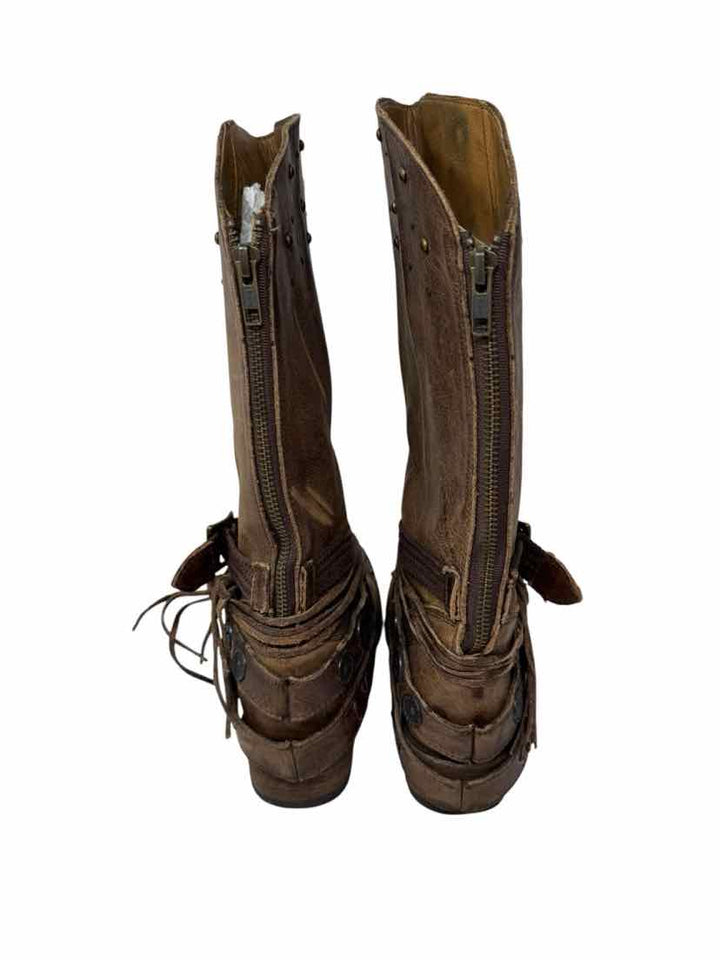 Shoe Size 37 CORRAL Tan Leather Boots