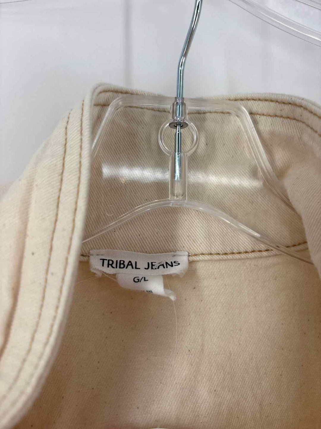 Size L TRIBAL Beige Jacket