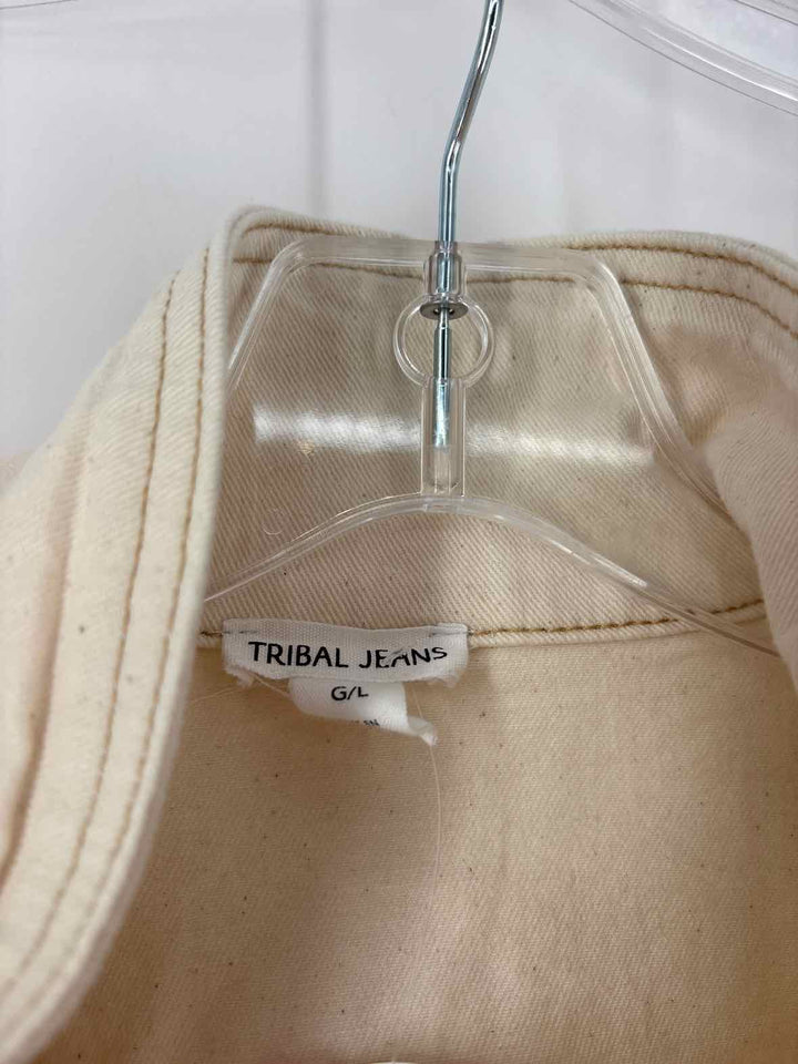 Size L TRIBAL Beige Jacket
