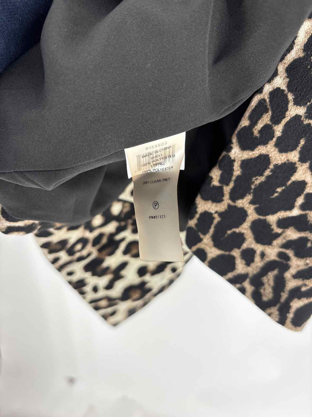 Size 14 Vince Camuto Brown Print Blazer