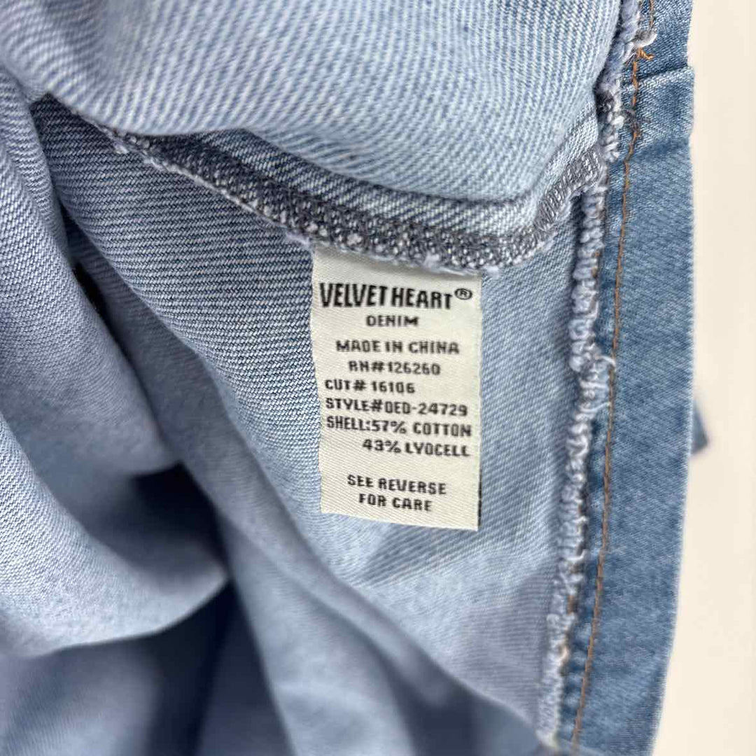 Size XL VELVET HEART Denim Jacket