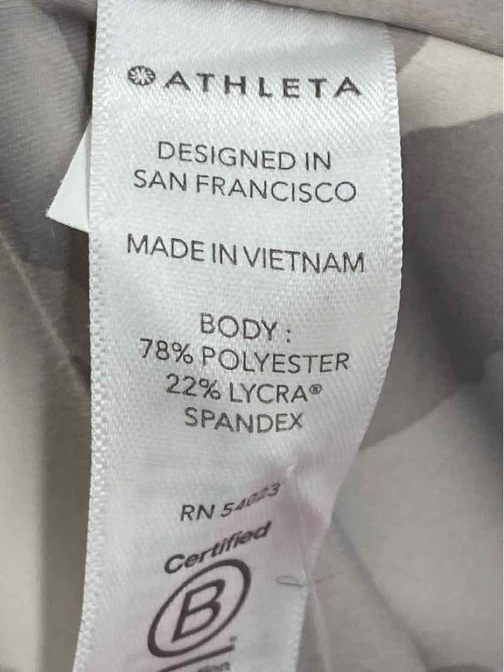 Size L Athleta gray print Pants
