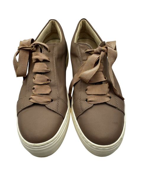 Shoe Size 38 Blush Leather Luxury - Sneakers