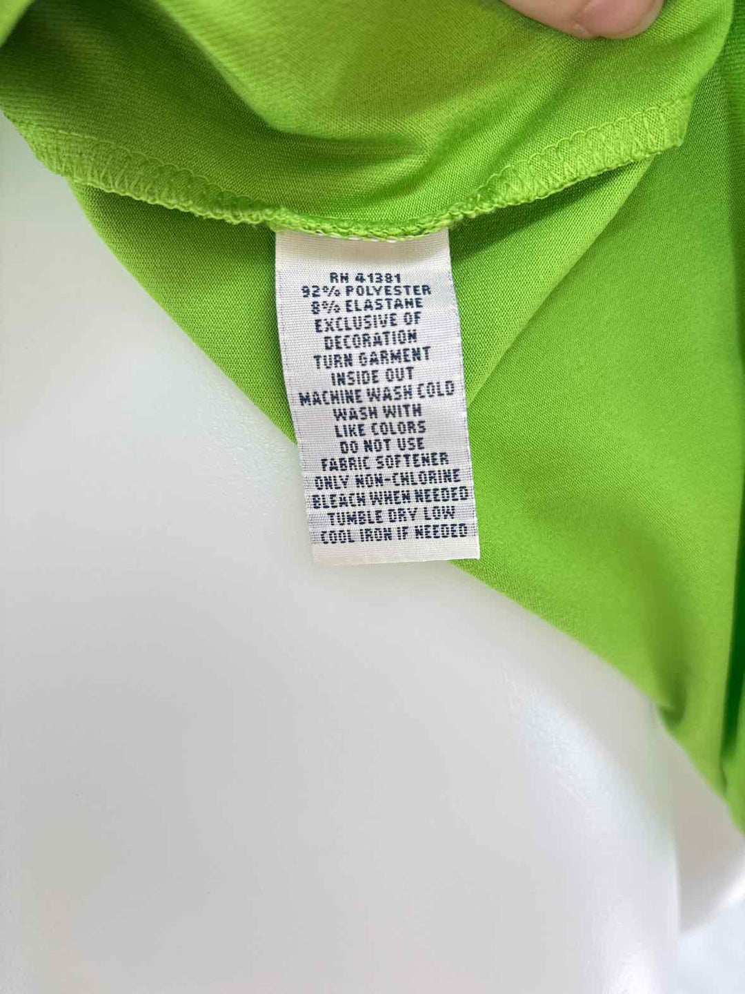 Size XL POLO Green Shirt