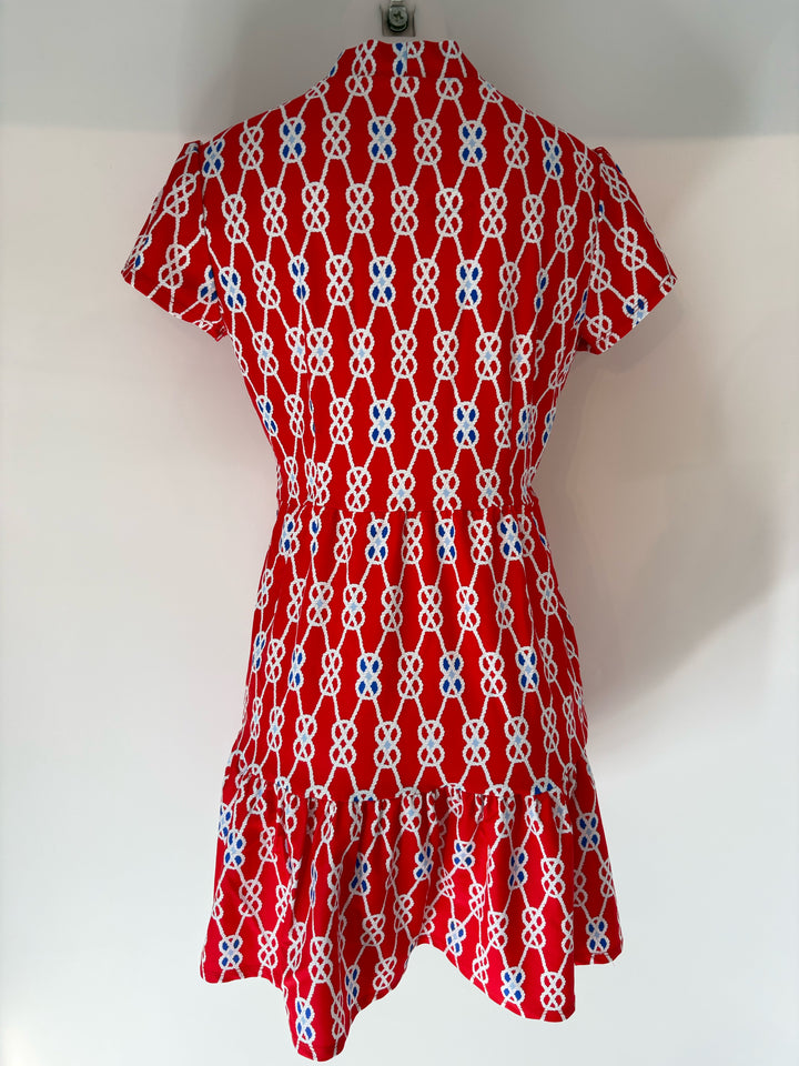 Size S JUDE CONNELYY Red Dress