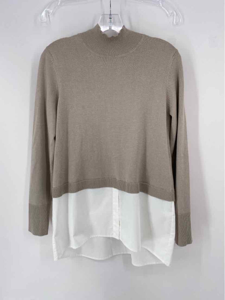 Size M Chico's Tan Sweater