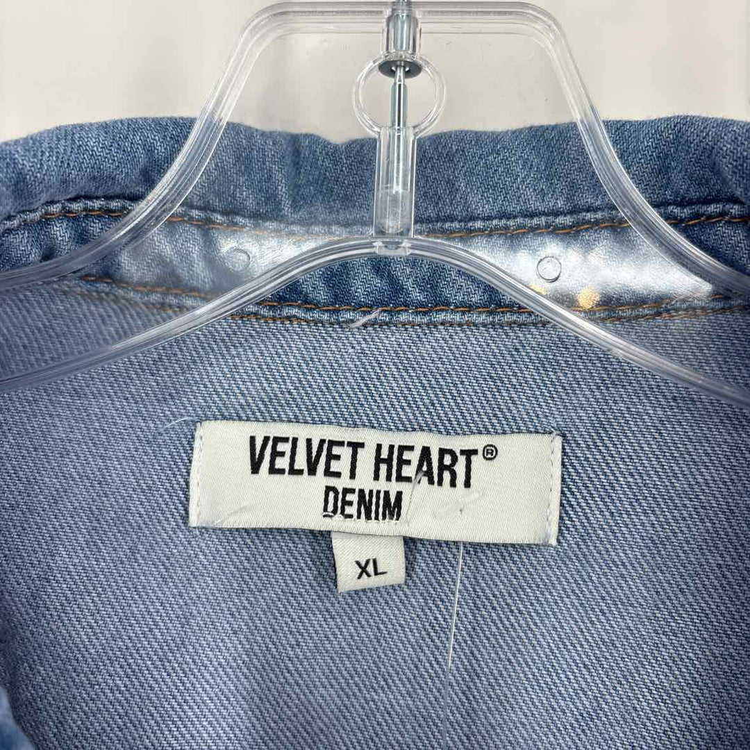 Size XL VELVET HEART Denim Jacket