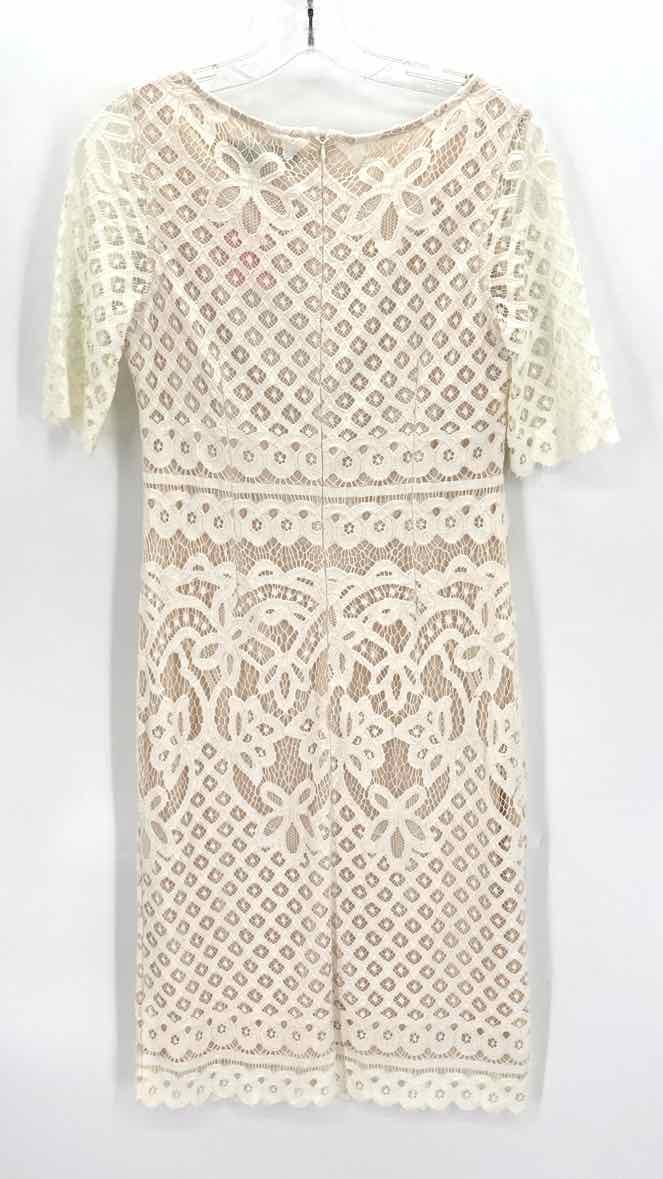 Size 6 DONNA RICO Cream Dress