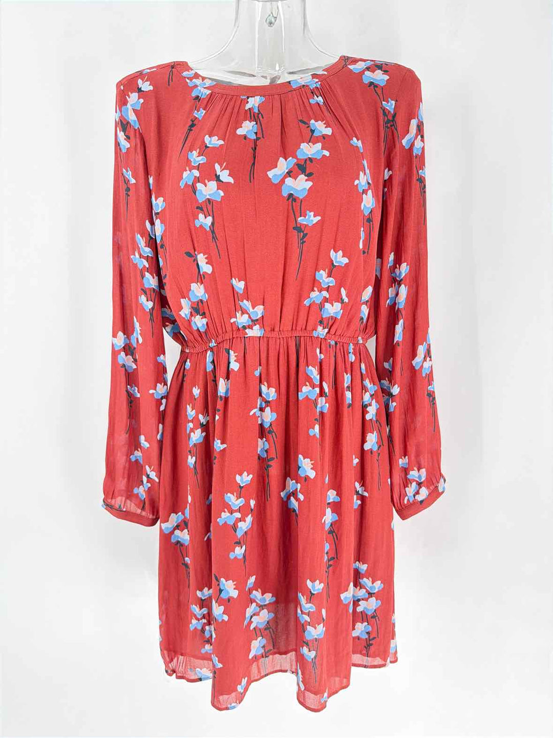 Size L Ann Taylor Burgundy Dress