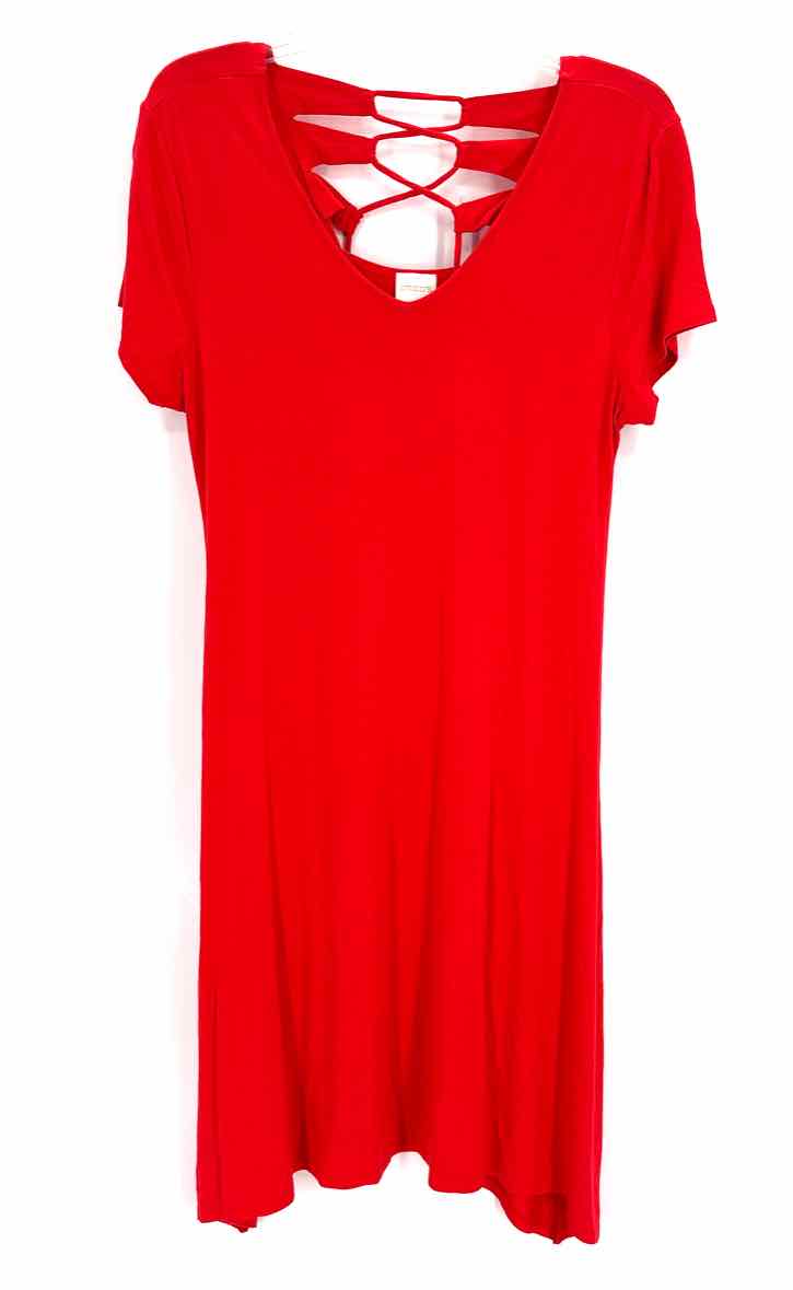 Size L Chico's Red Dress