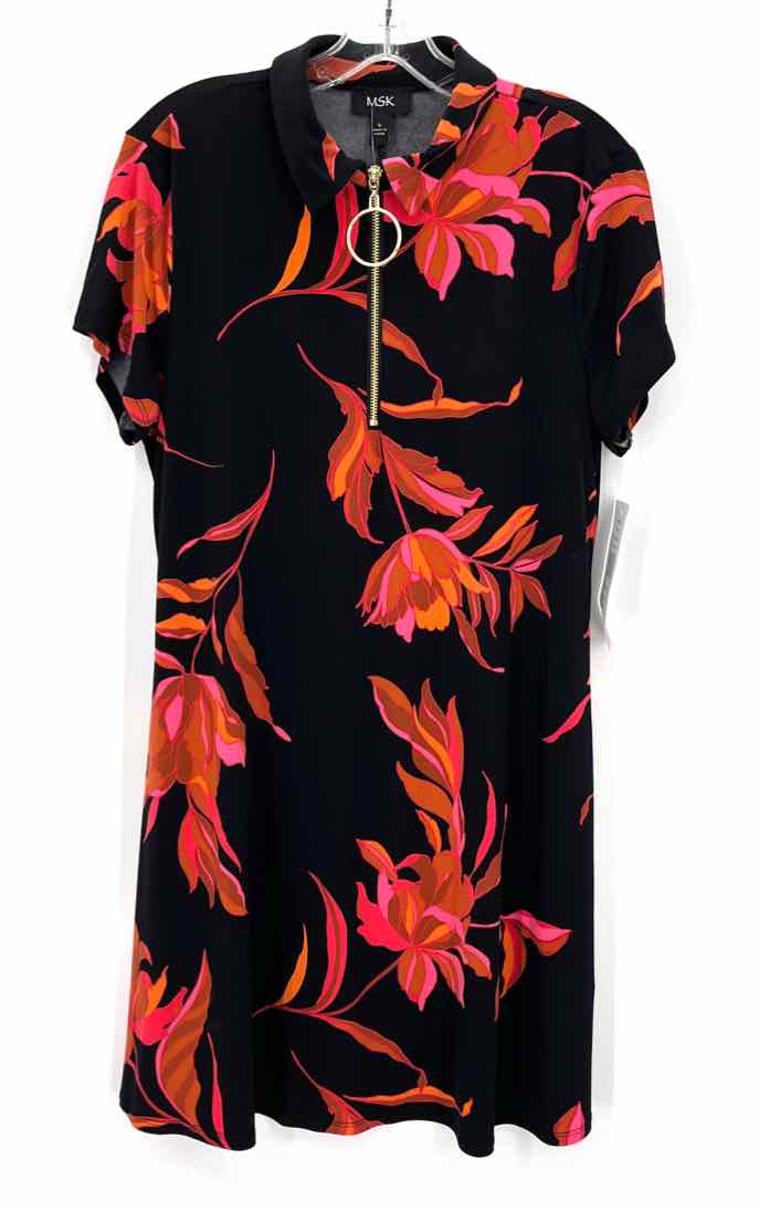Size L MSK Black Dress