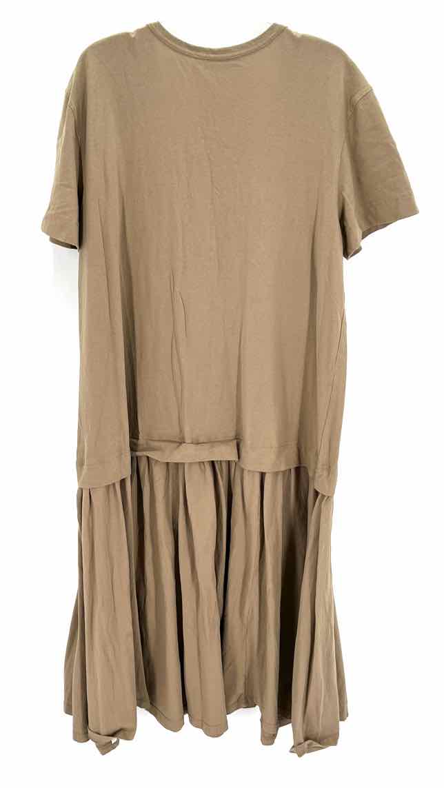 Size L FREE PEOPLE Olive Cotton Dress