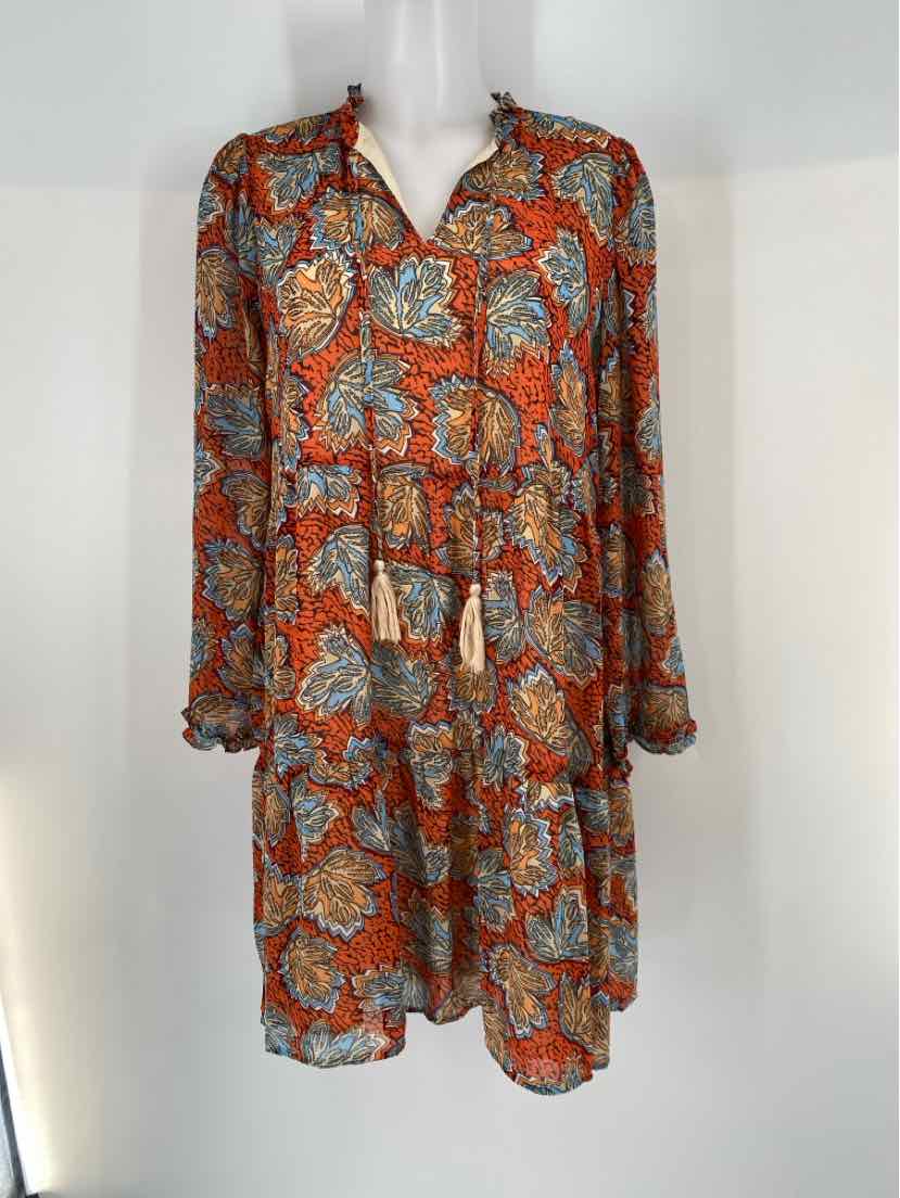 Size L THML Orange Dress