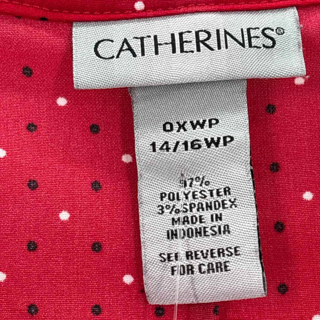 Size Petite CATHERINES Red Shirt