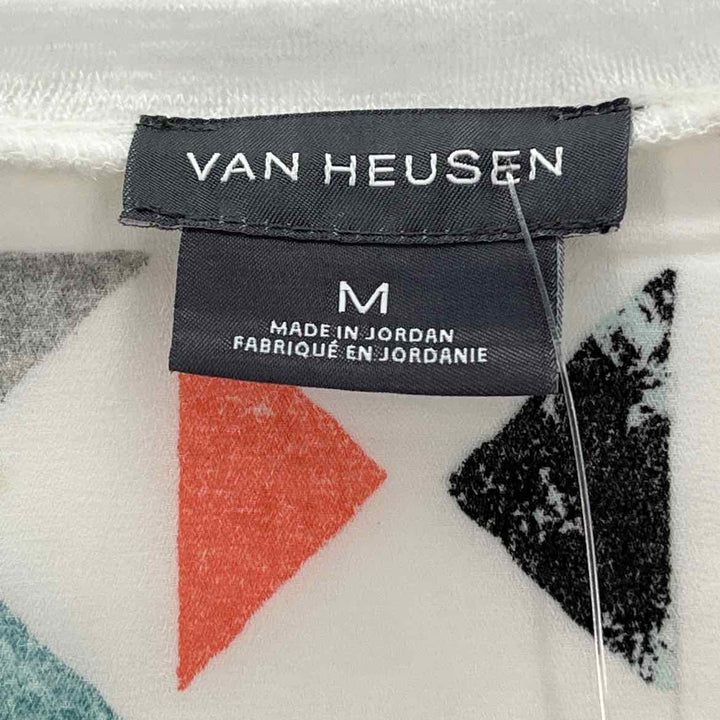 Size M VAN HEUSEN Ivory Knit Shirt