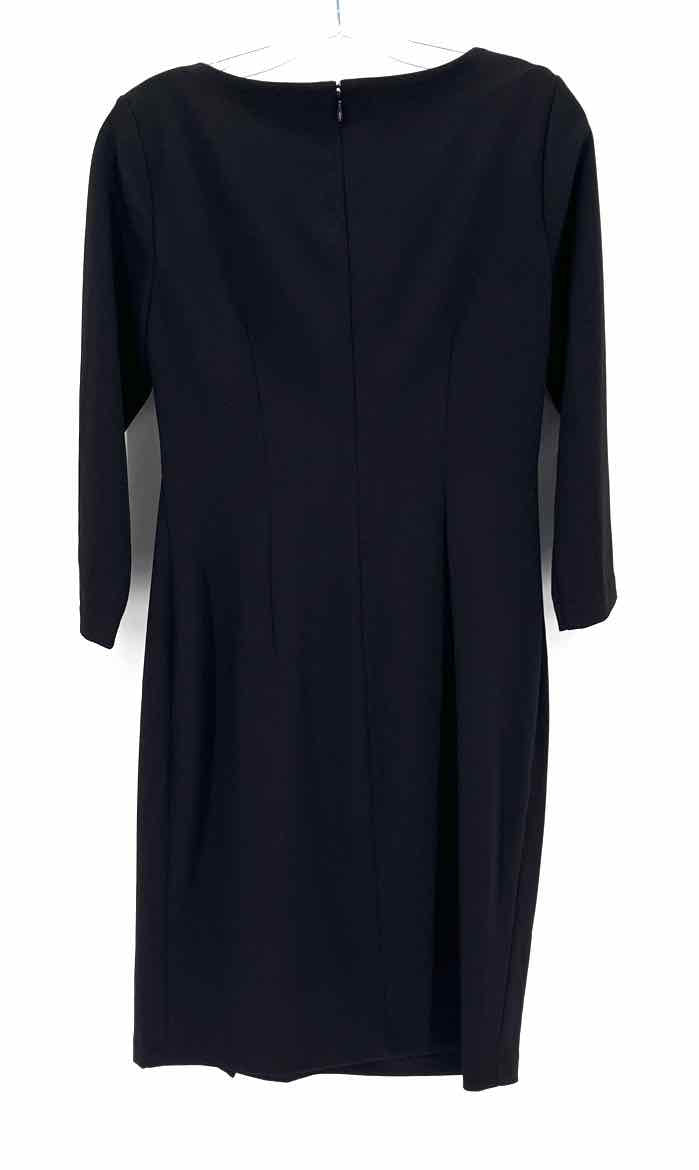 Size 6 Calvin Klein Black Dress