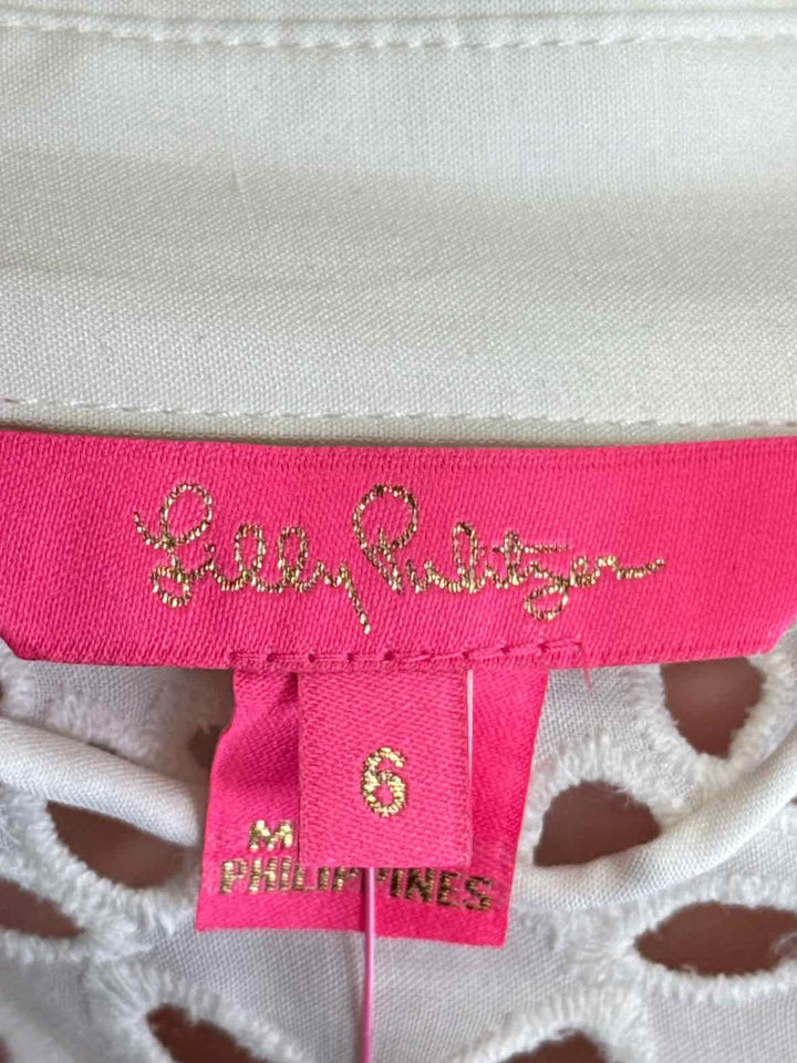 Size 6 Lilly Pulitzer White Dress