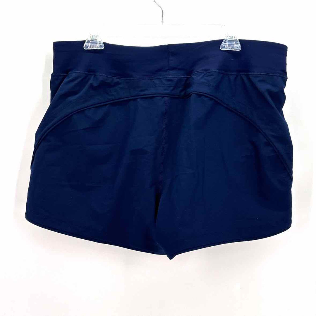 Size 14 LAND END Navy Nylon Swimsuit