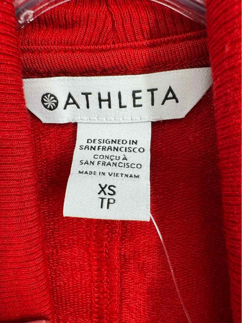 Size XS Athleta Red Sweater