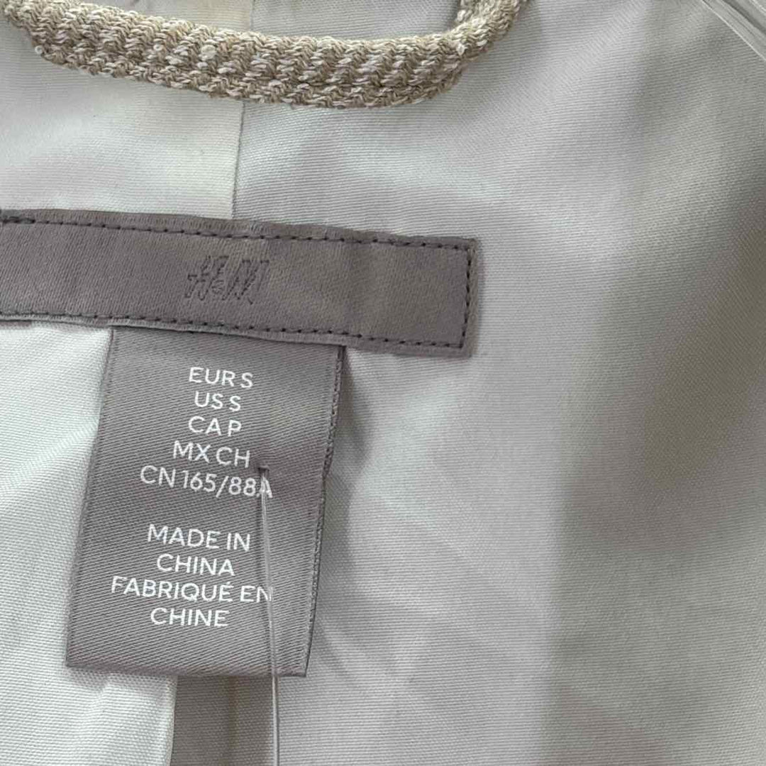 Size S H&M Tan Tweed Dress