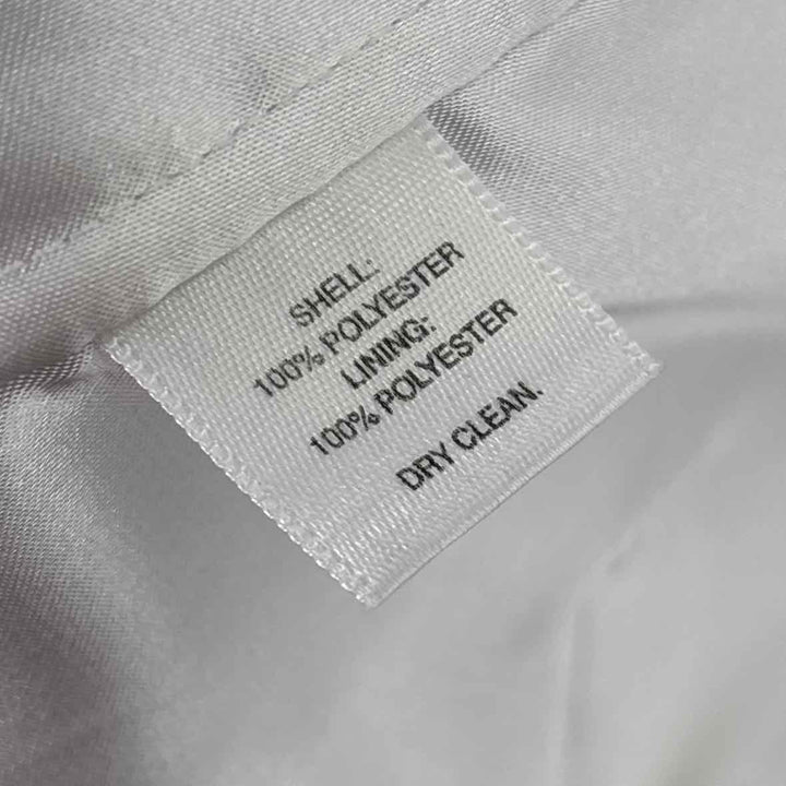 Size 4 White House Black Market White Dress