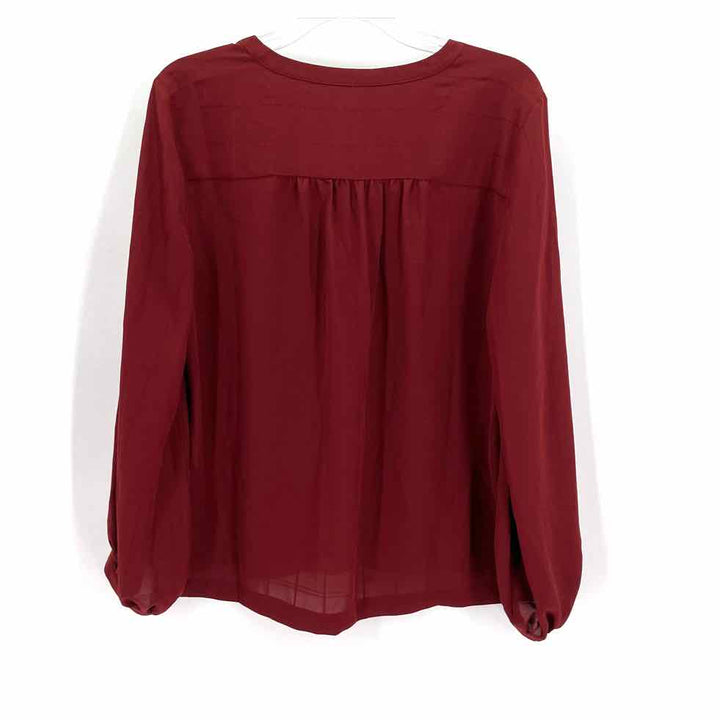 Size M LOFT Red Shirt