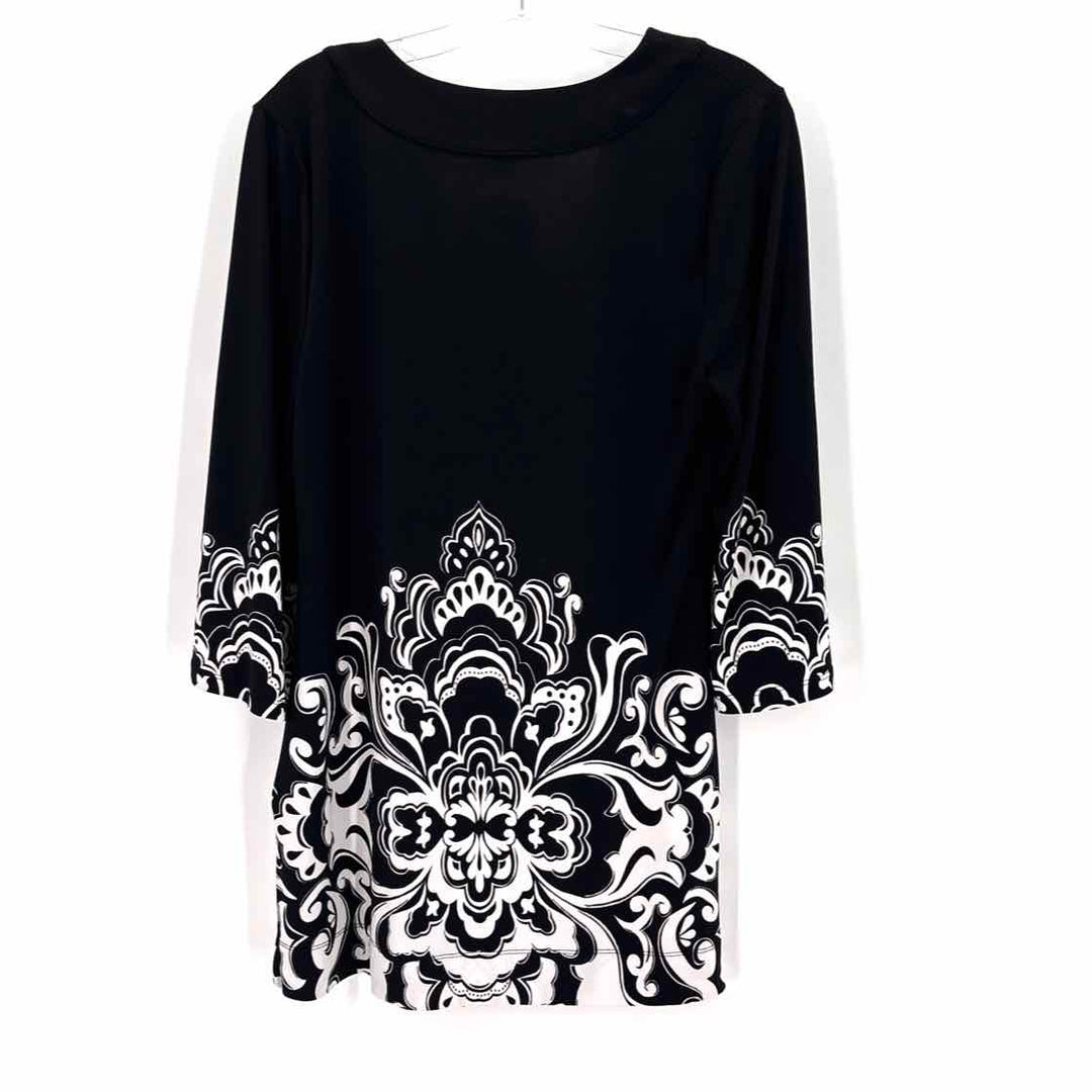 Size L White House Black Market Black Shirt