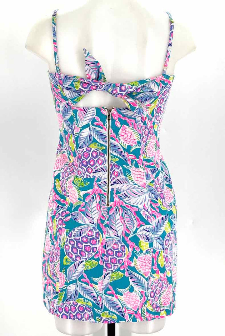 Size 2 Lilly Pulitzer Teal Dress