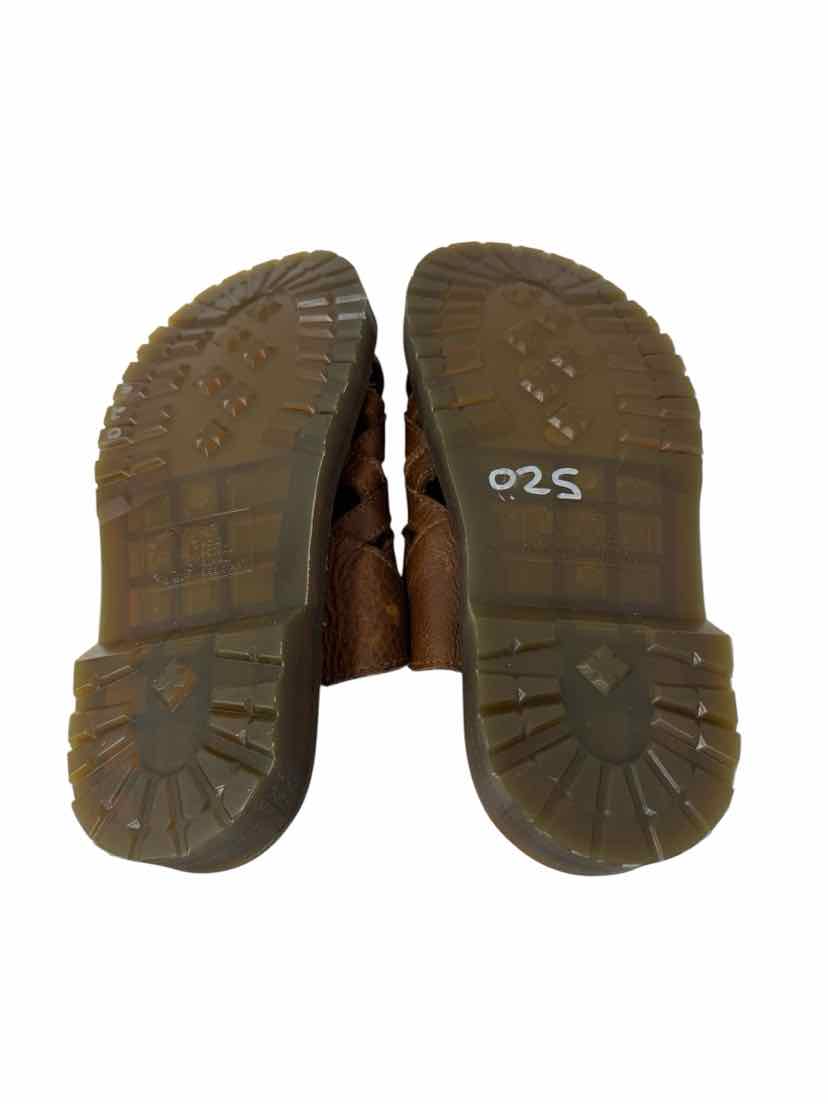 Shoe Size 7 DOC MARTENS Tan Leather Sandals