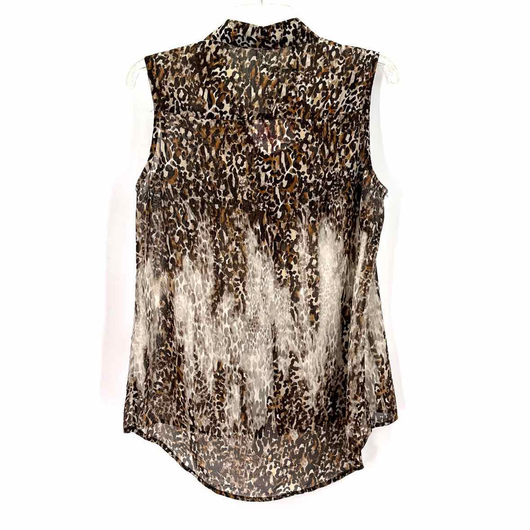 Size M Chico's Brown Shirt