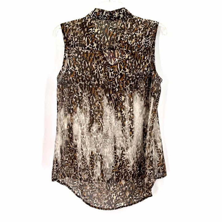 Size M Chico's Brown Shirt