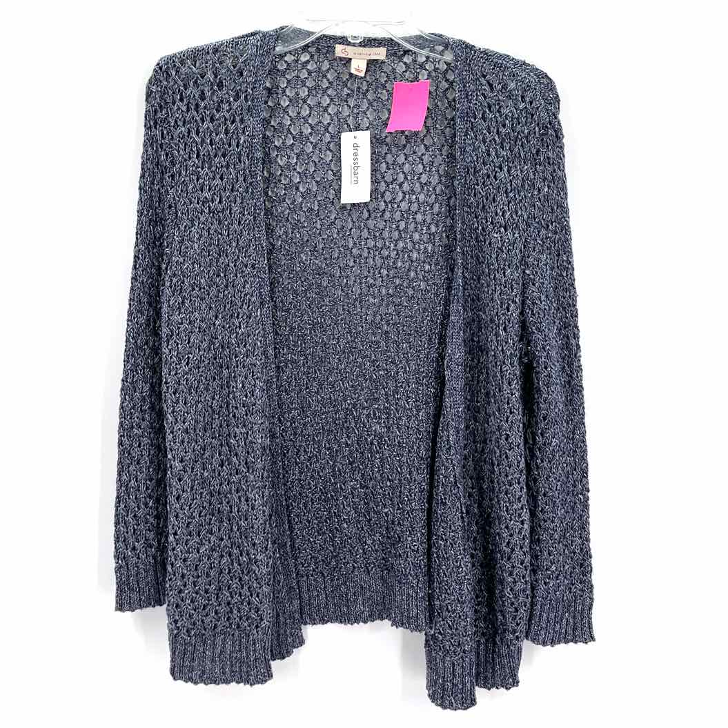 Size L Blue Knit Sweater