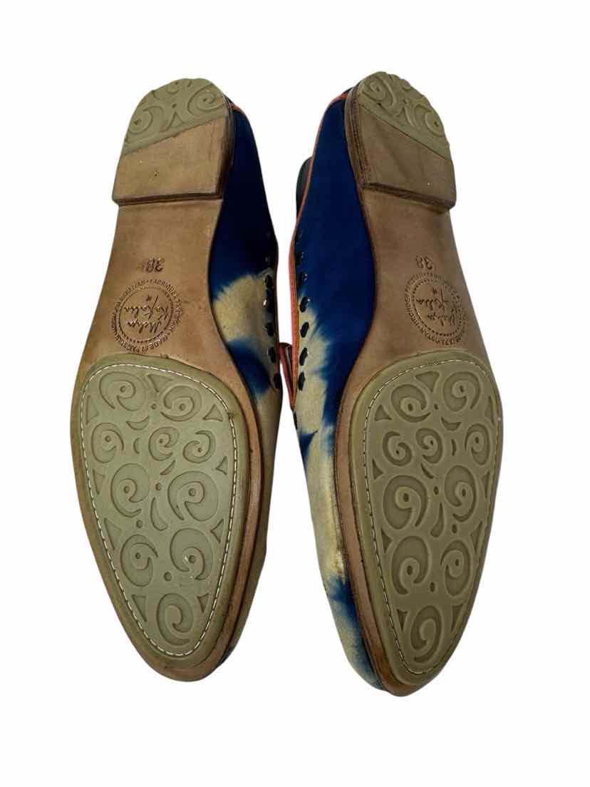 Shoe Size 38 Blue Flats