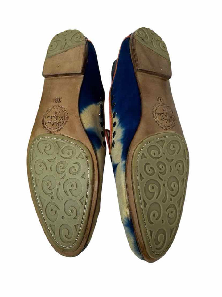 Shoe Size 38 Blue Flats