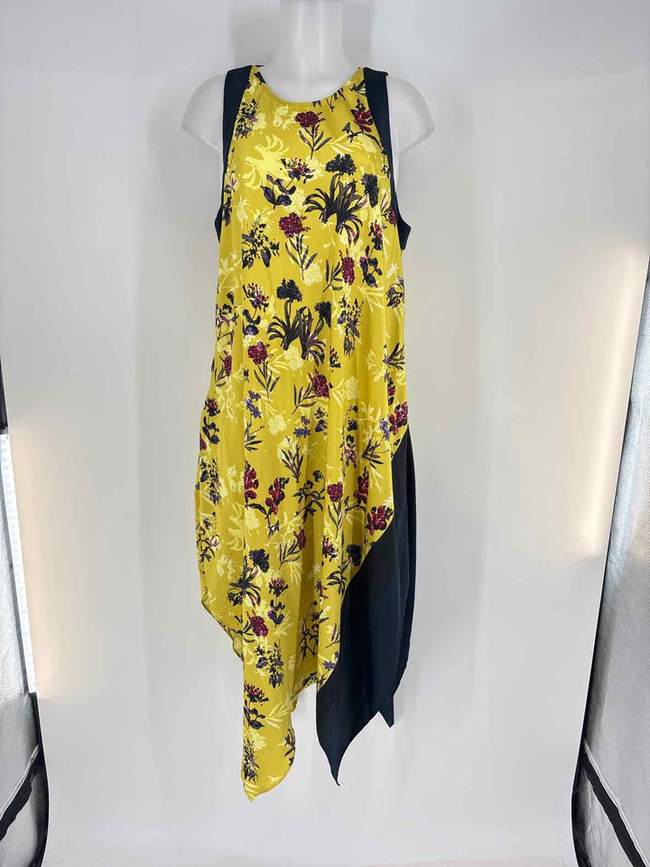 Size M RACHEL ROY Yellow Silk Dress