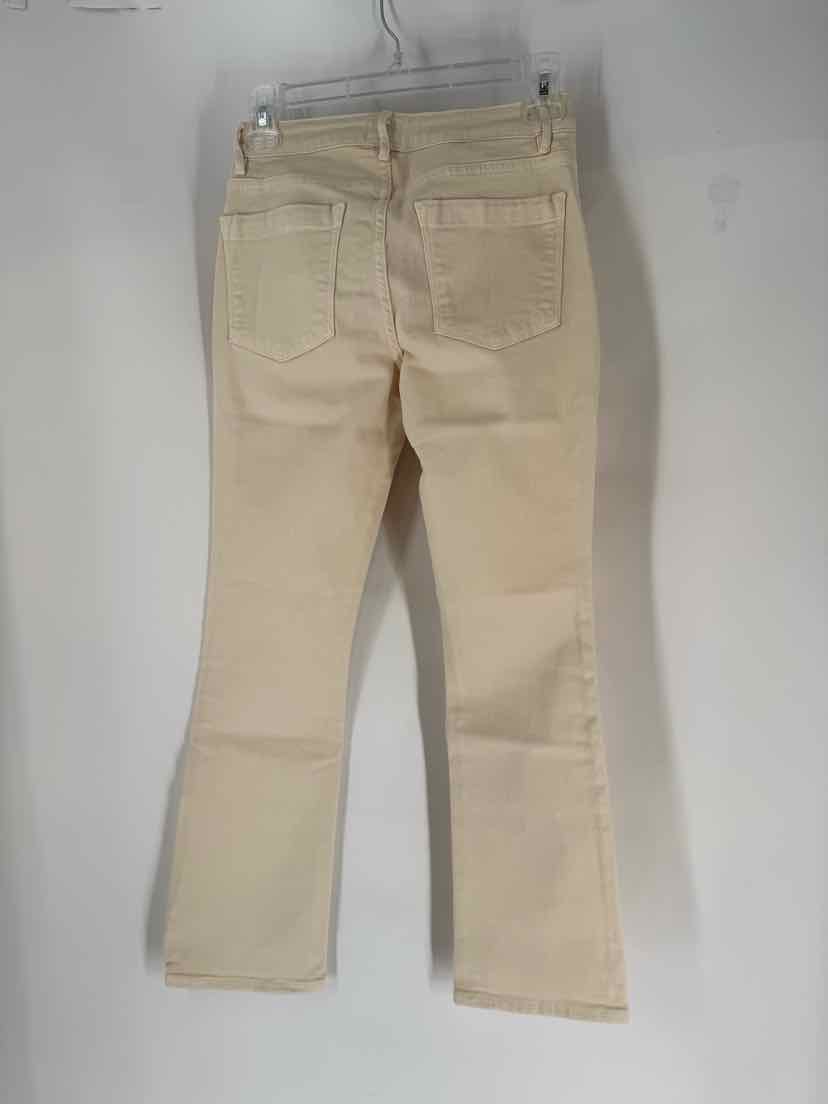 Size 24 ANN MASHBURN Cream Pants