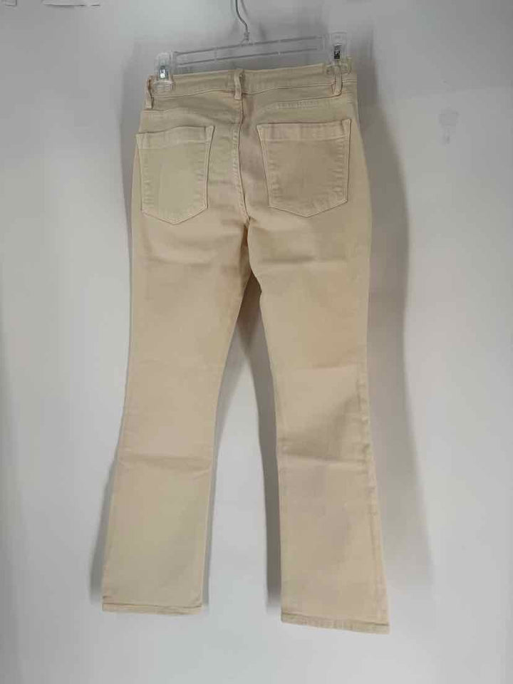 Size 24 ANN MASHBURN Cream Pants