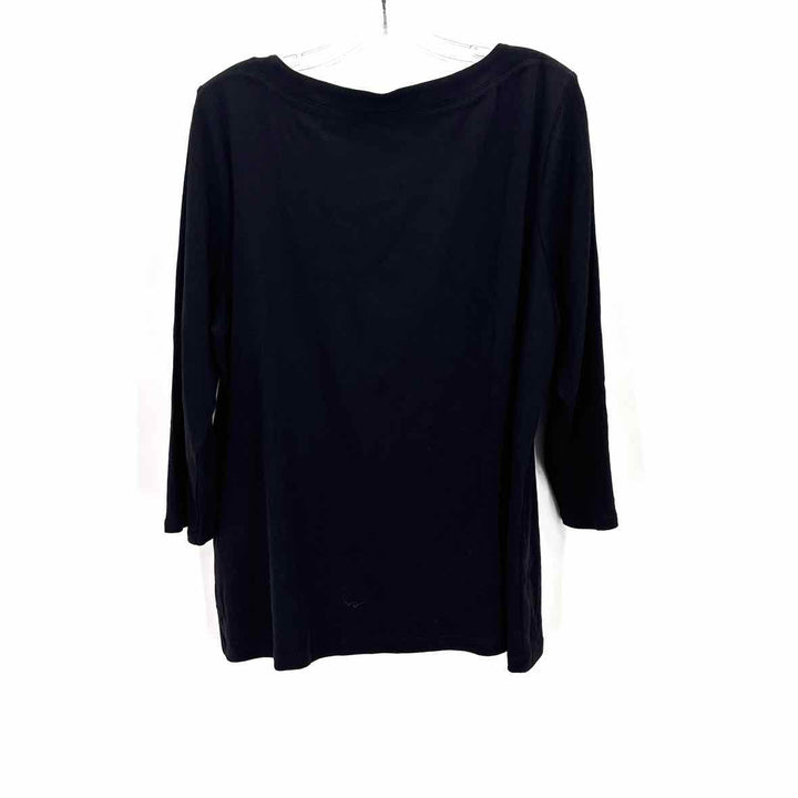 Size XL Chico's Black Shirt